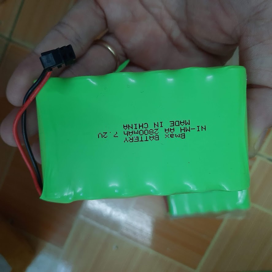 Pin 7.2v 2800mah - Pin dành cho các loại xe điều khiển dung lượng cao