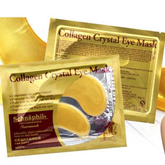COMBO 10 Mặt Nạ Trị Quầng Thâm Mắt Collagen Crystal Eyes