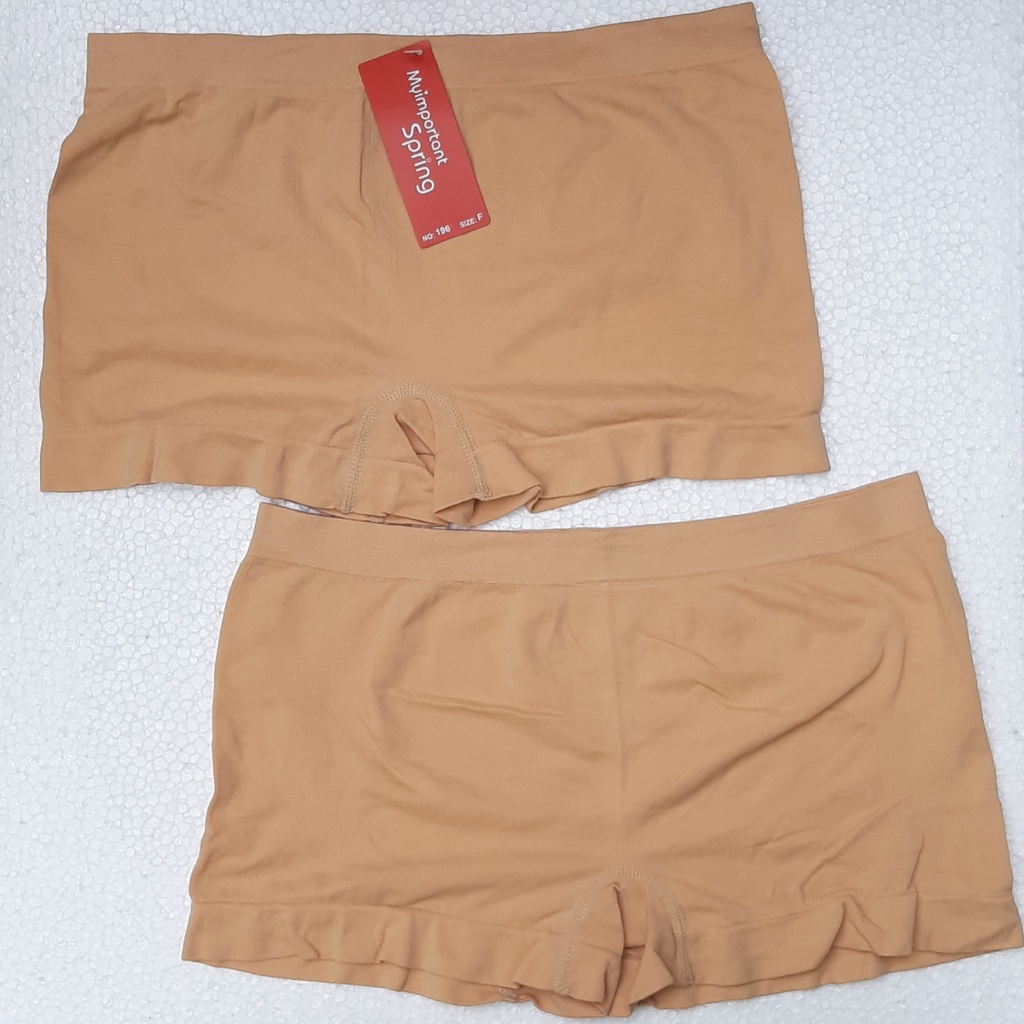 [55kg đến 85kg] Big size  Combo 03 Quần đùi short nữ 65cm đến 110cm Định Hình mặc trong váy Thun Lạnh 100% Poly Cotton