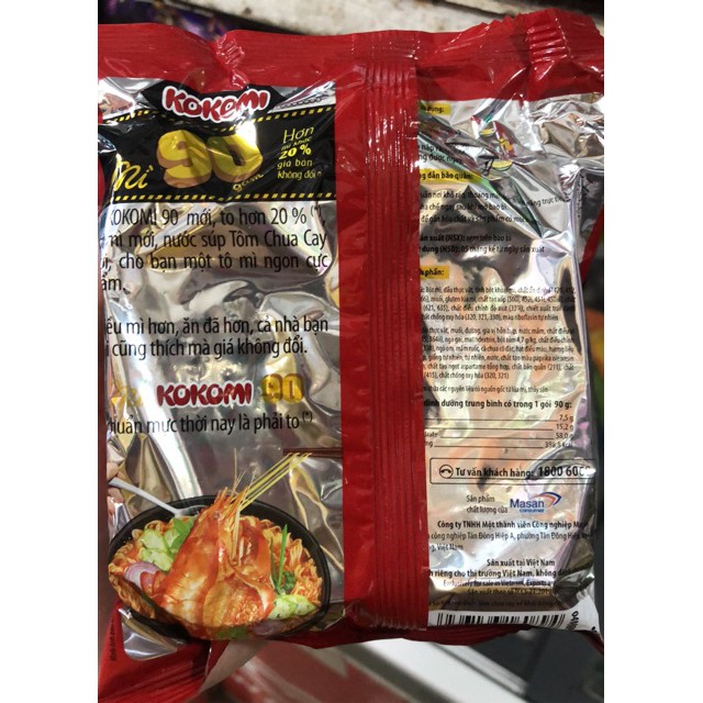 Mì Kokomi 90 Tôm Chua Cay | BigBuy360 - bigbuy360.vn