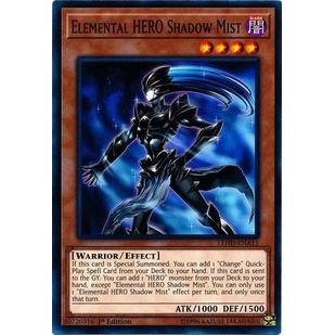 Thẻ bài Yugioh - TCG - Elemental HERO Shadow Mist / LEHD-ENA15'