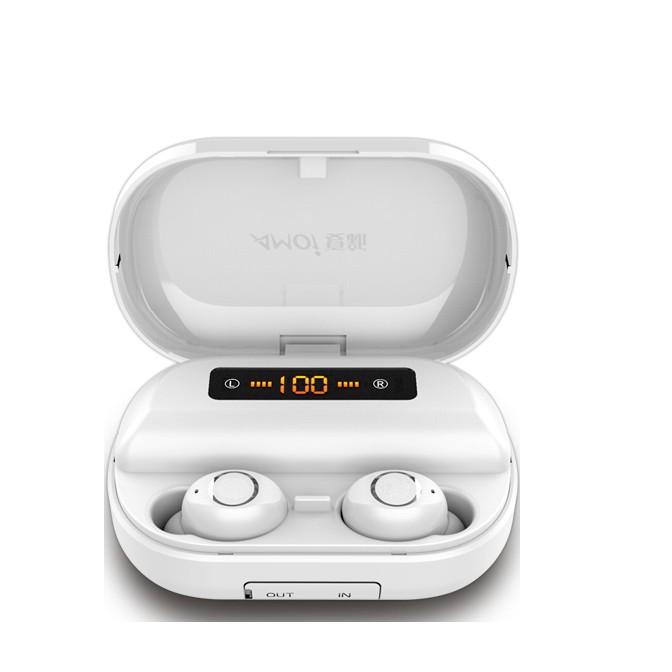 Tai nghe bluetooth cảm ứng Amoi V12 cao cấp âm thanh vòm 8D | BigBuy360 - bigbuy360.vn