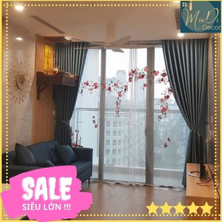 [Hàng May Cẩn Thận] [Cửa To Kích Thước Lớn] Rèm Cửa Giá Rẻ, Màn Cửa Cản Sáng, Chống Nắng, Chống Bụi Bẩn, - MinDi Decor