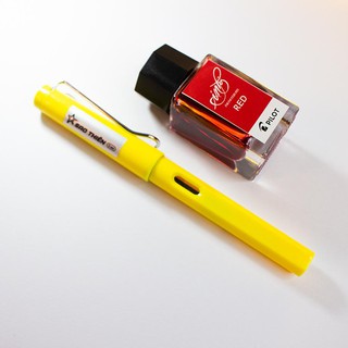 Combo bút mực sao thiên s109 calligraphy + mực ink pilot 15ml nhật