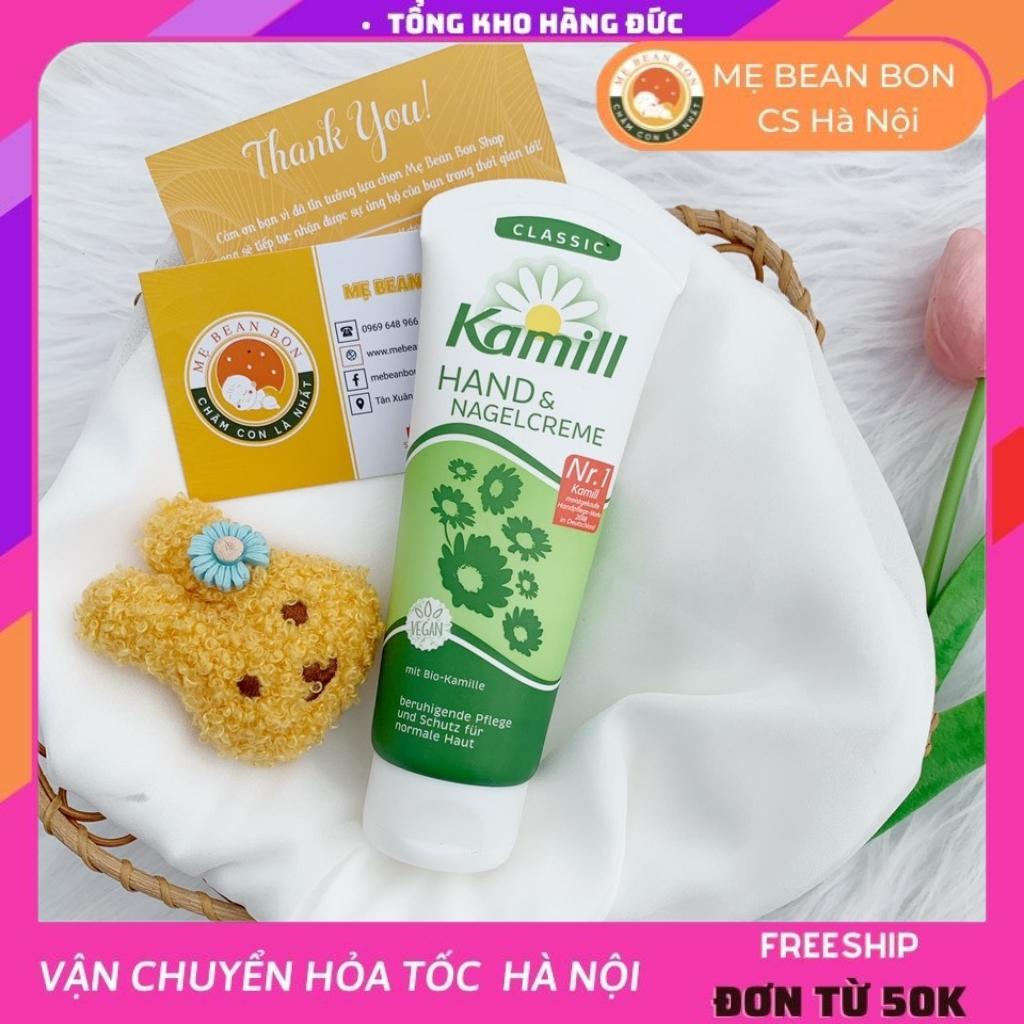 Kem tay Kamill HAND &amp; NAGELCREME 100ml của Đức làm dịu da tay mềm mại dịu dàng cấp ẩm chống nẻ cho tay