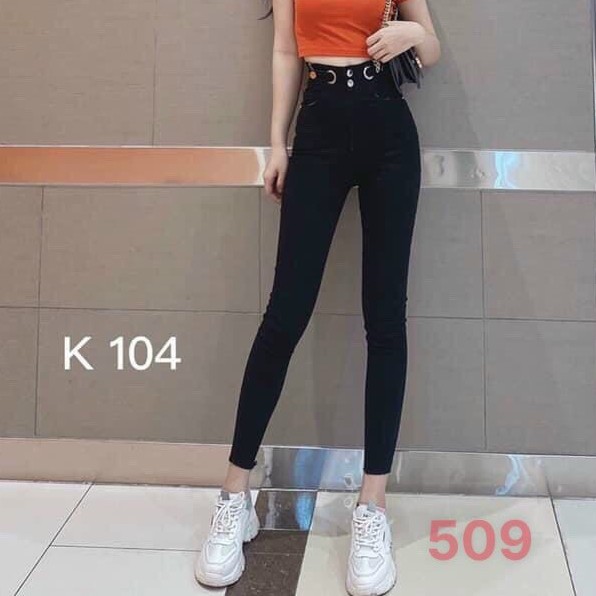 8 MẪU Quần JEAN Nữ Lưng Cao chuần shop VNXK bao đẹp chất lượng , JEANS bó co giãn vải dày mịn( đổi trả nếu không ưng)