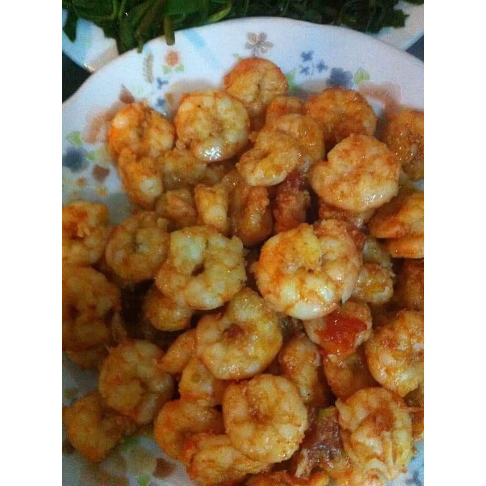 Tôm nõn biển size mini siêu ngọt ngon chắc thịt ai cũng mê khay 500gr