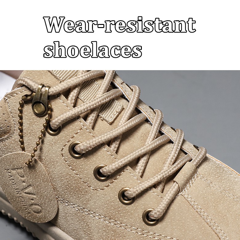 Giày bốt martin bằng da cổ cao thời trang size 39-44 cho nam