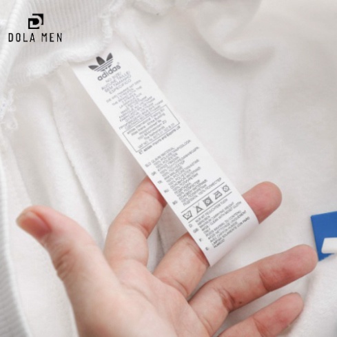 Quần Short Thun Nỉ Adidas Nam sọc ba lá