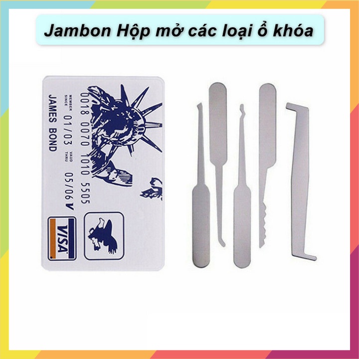 Jambon Hộp mở các loại ổ khóa thông dụng - eurooutlet