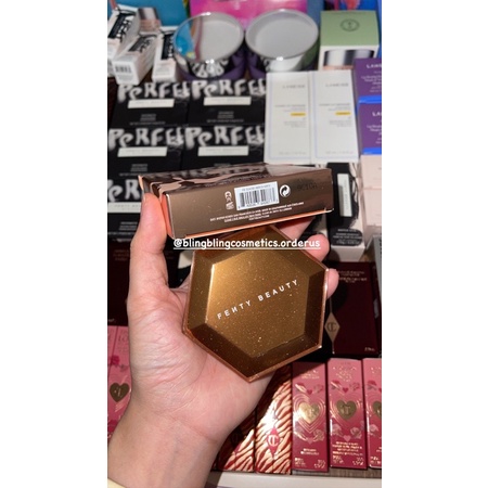 Phấn Highlight Fenty Diamond fullsize fullbox màu Cognac