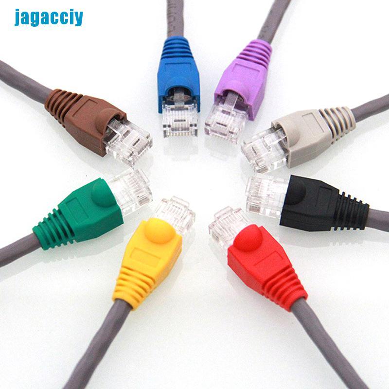 Bộ 20 Nắp Đậy Dây Cáp Mạng Rj45 8p8c Cho Cat 5 / 5e / 6 Ggbo | BigBuy360 - bigbuy360.vn