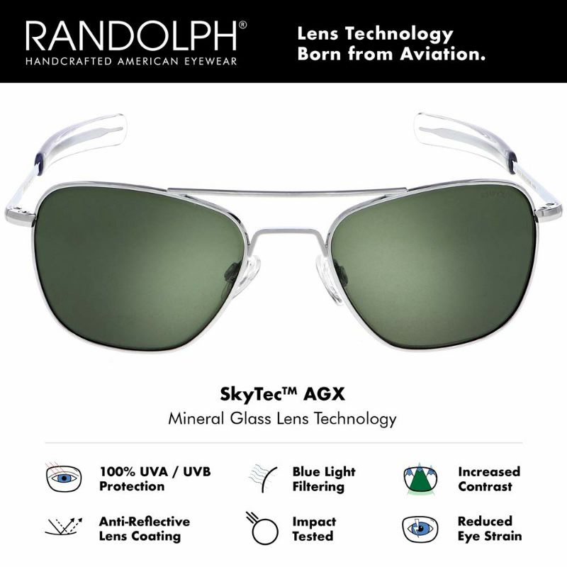 Mắt kính Randolph Engineering Men's Aviator Sunglasses | Randolph USA