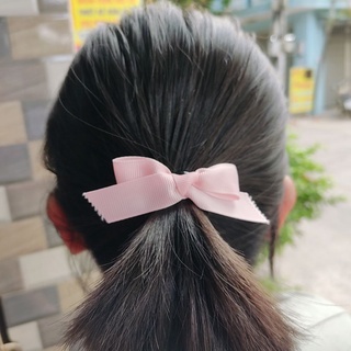 Cột tóc hình nơ,cột tóc hot trend nhiều màu dễ thương