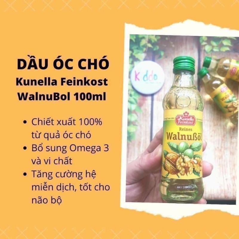 Combo 3 loại Dầu mè Ajinomoto, dầu Oliu Ajinomoto, Óc chó Đức - trộn cháo cho bé - Date 2023