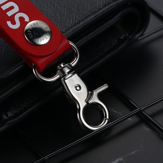 Móc Khóa Da Supreme Leather Keychain