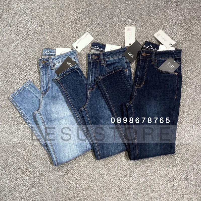 ẢNH TỰ CHỤP Quần Jeans Skinny trơn 88cm