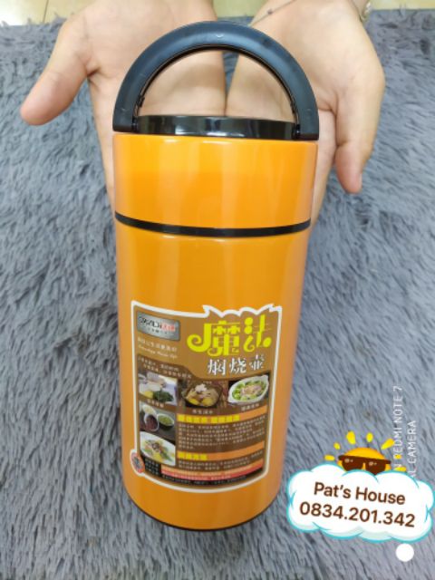 🌺[RẺ VÔ ĐỊCH] Bình giữ nhiệt ủ cháo, canh OKADI 950ML🌺