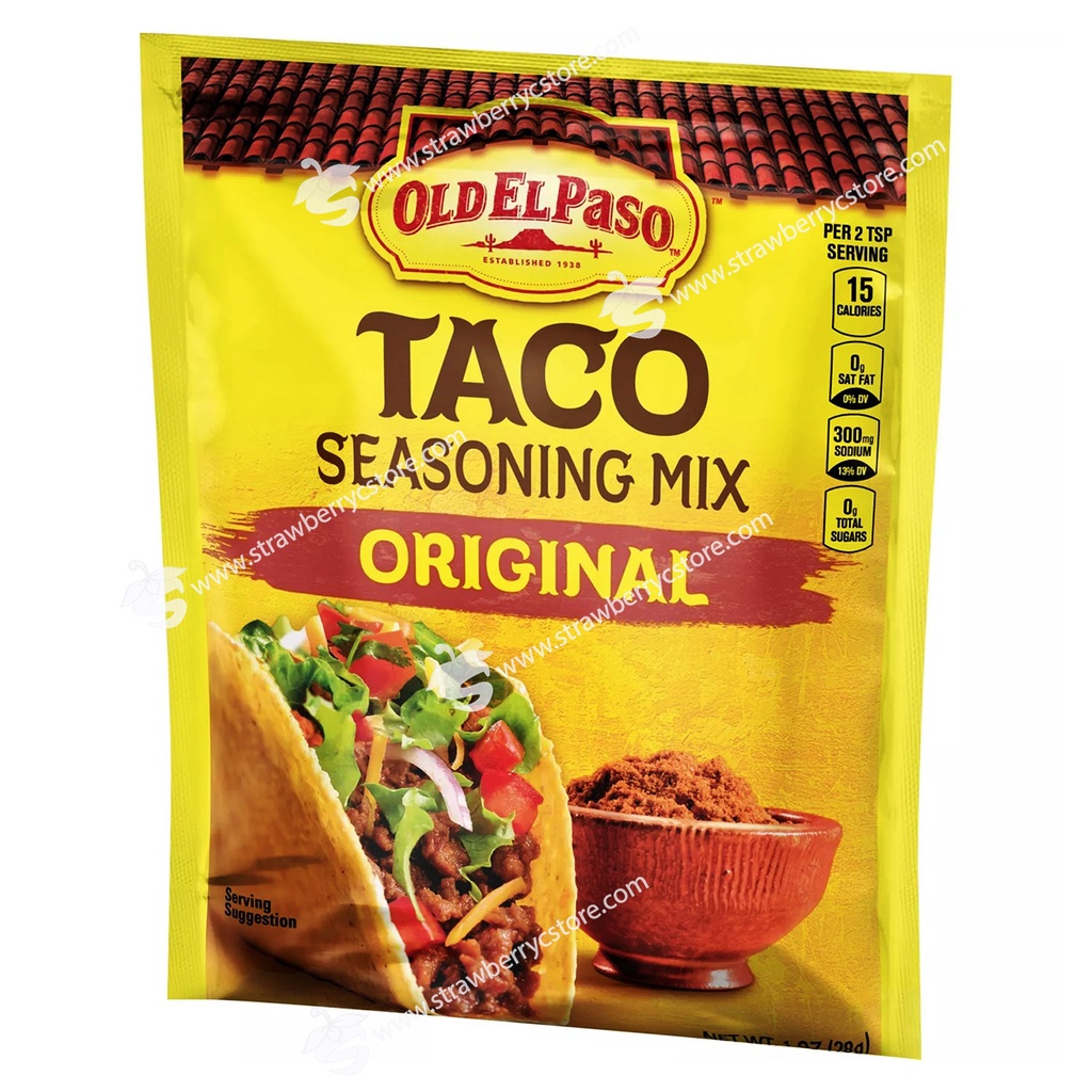 Bột Gia Vị Old El Paso Taco Original Seasoning Mix, Gói 28g