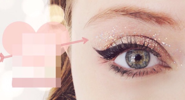 Nhũ mắt kim tuyến Sweet Hàn Quốc