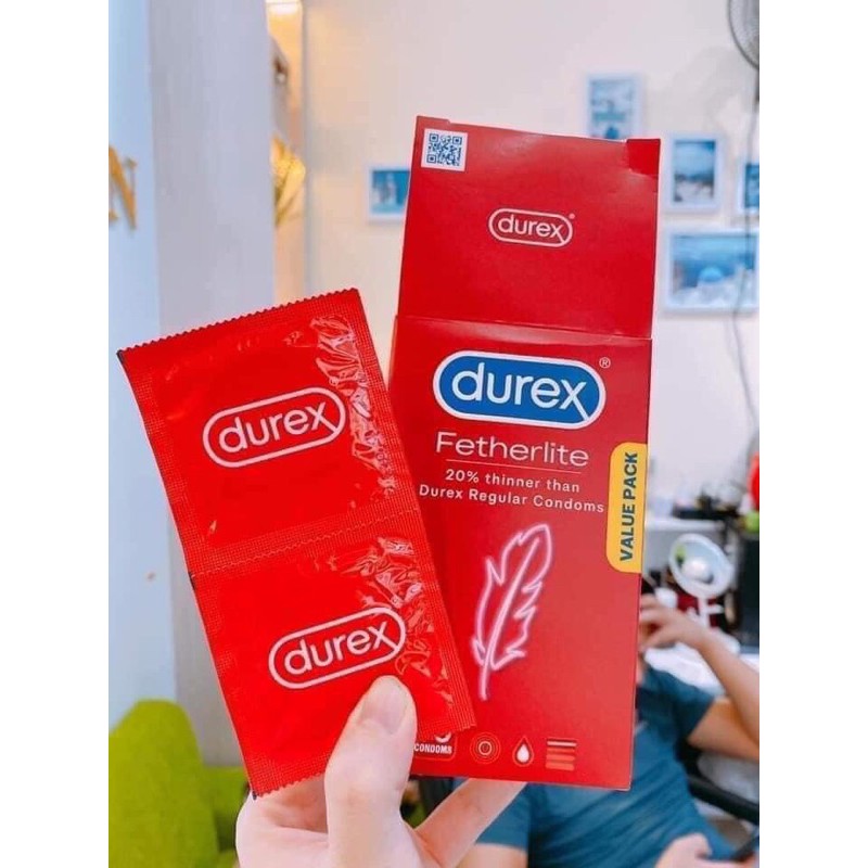 [ Chính Hãng ] Bao Cao Su Durex Úc hộp 30 - Durex Ultra Thin Feel Fetherlite