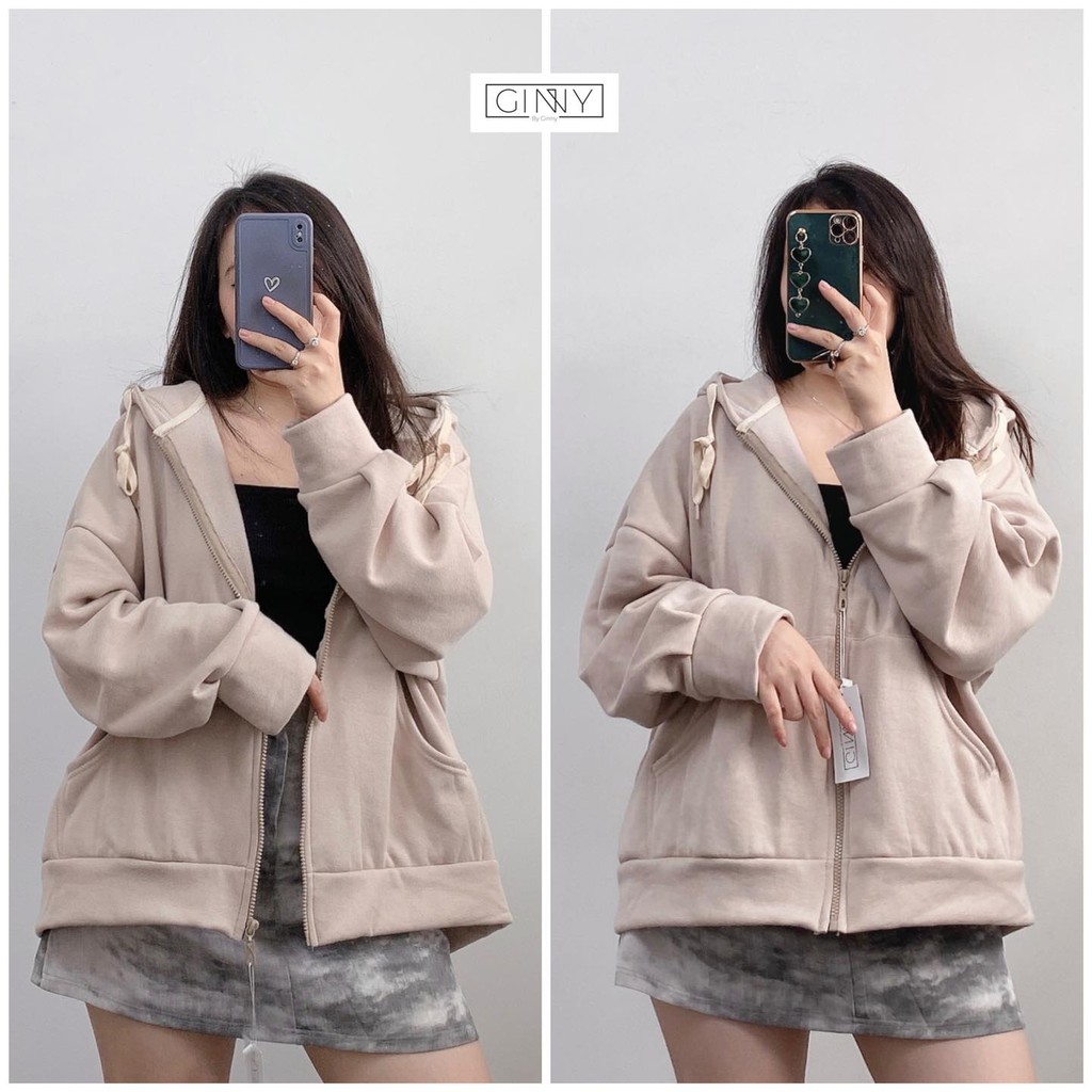 Áo khoác thun Mira | Ao khoác thun | Áo khoác thun áo nỉ | Áo khoác nữ đẹp | BigBuy360 - bigbuy360.vn