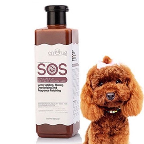 Sữa Tắm SOS cho chó mèo 💜FREESHIP 💜 Sữa tắm khử mùi hôi chó mèo chai 530ml