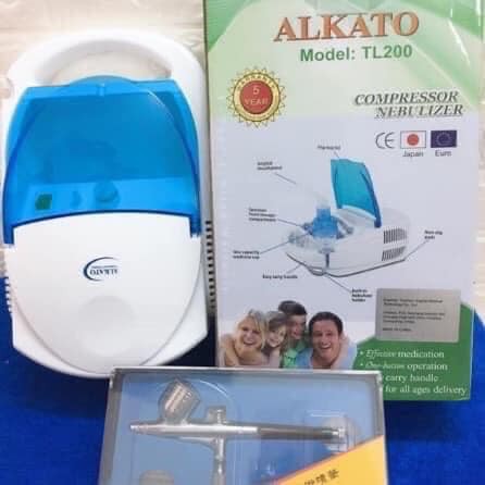 Máy hút mụn Alkato siêu khỏe, tặng 5 ống hút mụn