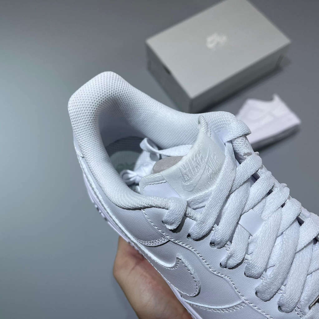 Giày AF1 trắng, Giày Sneaker Air Force 1 full white dễ phối đồ cho cả nam và nữ cực hot 2022 Full Box + Bill | BigBuy360 - bigbuy360.vn