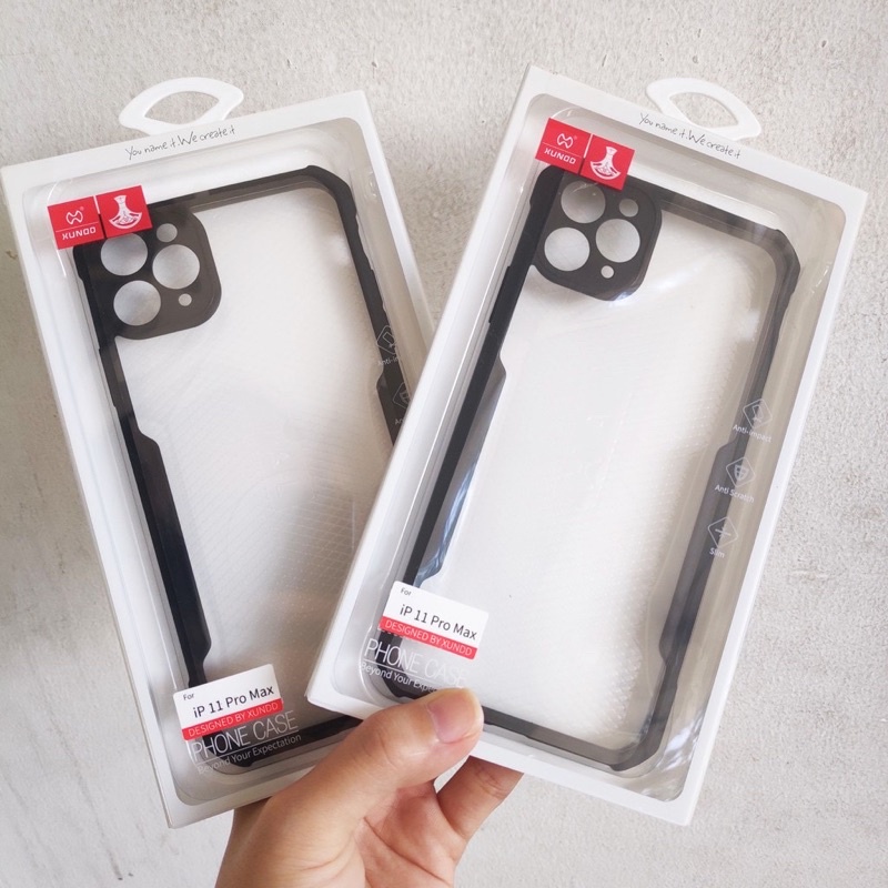 Ốp lưng kính Xundd cho iPhone 13, 13 Pro, 13 Pro Max, 12 Mini , 12 Pro Max, 11 Pro Max, 11, XS Max, XR, 7+ 8+ chống sốc