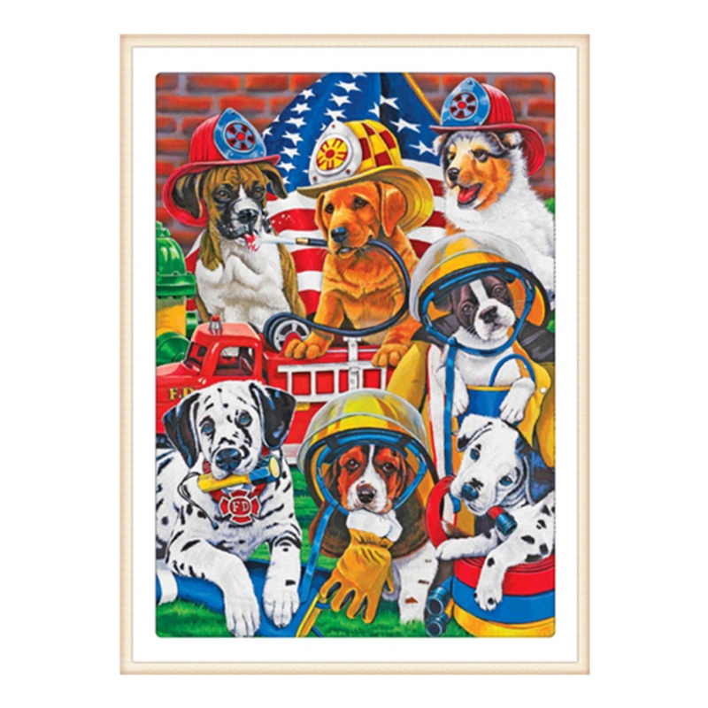 Bộ Tranh Đính Đá 5D Tự Làm Hình Chú Chó Blala Trang Trí Nhà Cửa