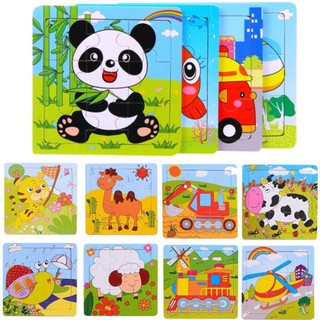 Tranh gỗ ghép 9 miếng cho bé