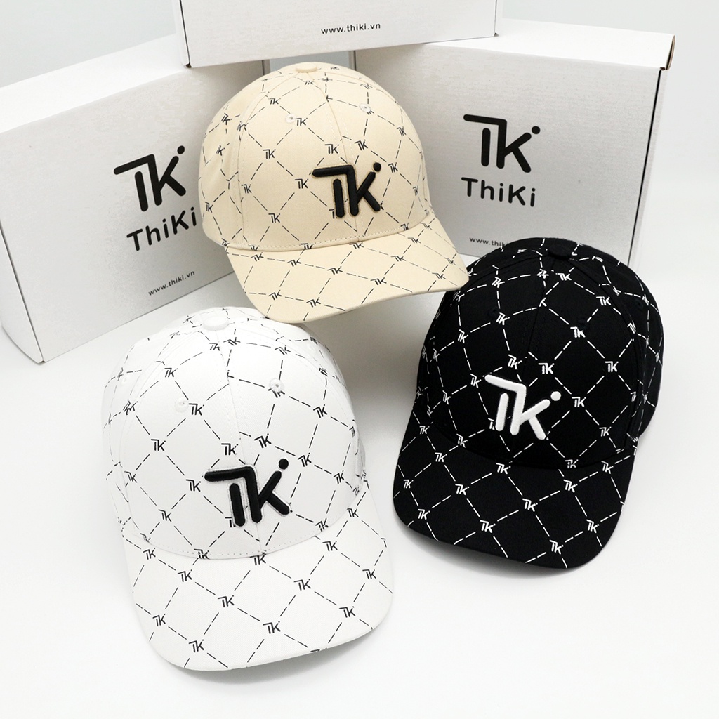 Mũ Nón Lưỡi Trai Monogram THIKI chính hãng