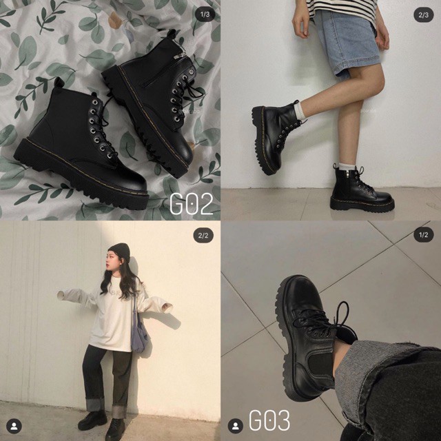 𝐒𝐀𝐋𝐄 salle Basic ankle black boots (nhiều mẫu có sẵn) . new new new . 2020 K ! : new . ⁹ * :