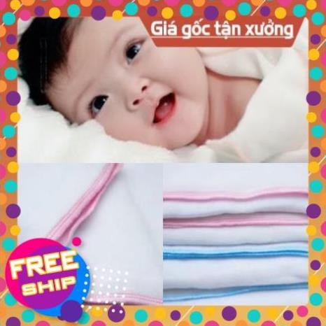 GIẢM GIÁ KHĂN TẮM XÔ TRẮNG 6 LỚP  / MÀU TRẮNG ( Baby TRẦN TIẾN)