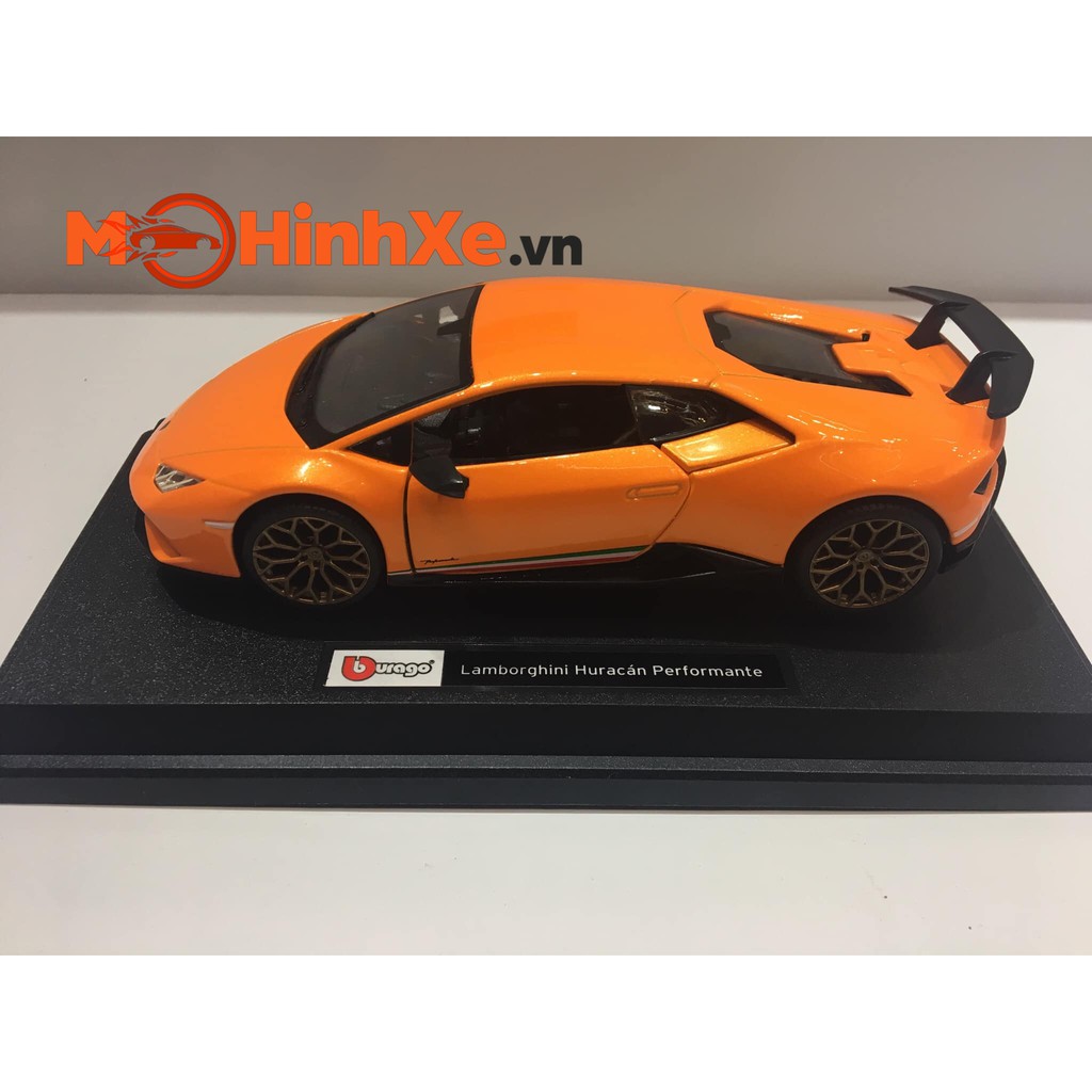 MÔ HÌNH XE LAMBORGHINI HURACAN PERFORMANTE 1:24 BBURAGO