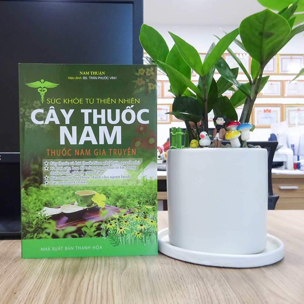 Sách - Cây thuốc nam, thuốc nam gia truyền, tác giả Nam Thuận và Bs. Trần Phước Vinh