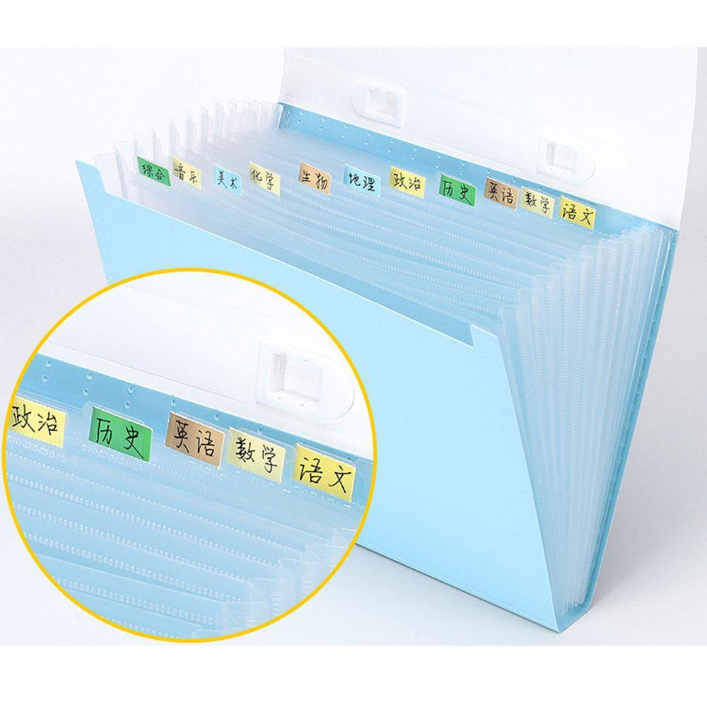 Epoch Túi Đựng Tài Liệu Khổ A4 13 Ngăn Đa Năng Sáng Tạo