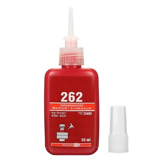 ❂❁50ML Red Medium Strength 262 Gule Threadlocking Adhesive for M10-M26 Thread Size