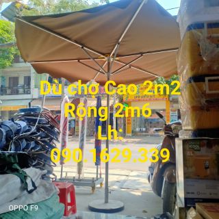 Ô DÙ CHỢ _  CAO 2M2 RỘNG 2M6 KHÔNG ĐẾ