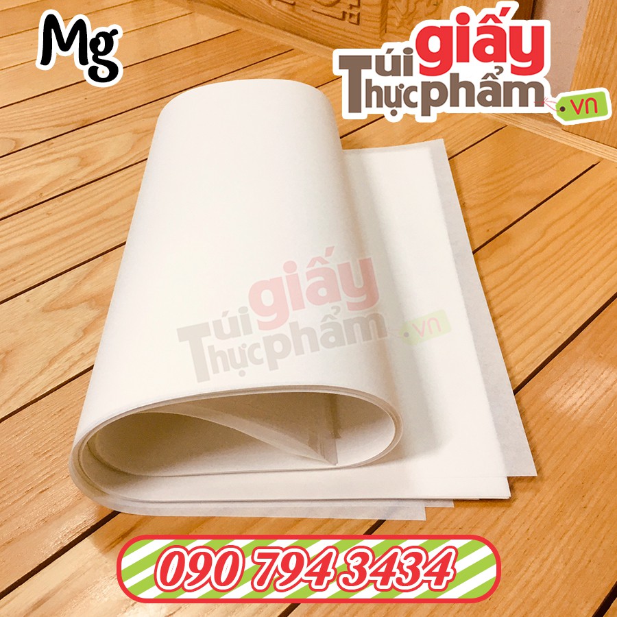 Mẫu giấy gói các loại có sẳn dành cho thời trang - thực phẩm (Kraft, Mg, Pelure, Mg Kraft, Nến)