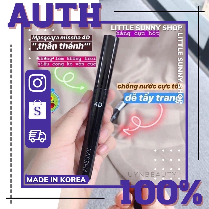 [Hàng chính hãng] Mascara Missha The Style 3D / 4D Hàn Quốc 7g | BigBuy360 - bigbuy360.vn