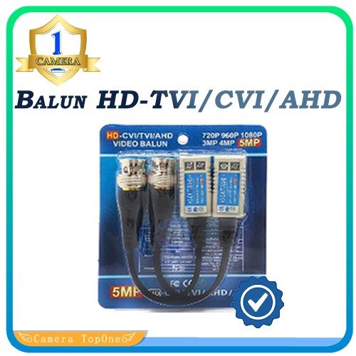 Video Balun Cho Camera 4MP/5MP AHD/CVI/TVI/Analog 1080P BL-30