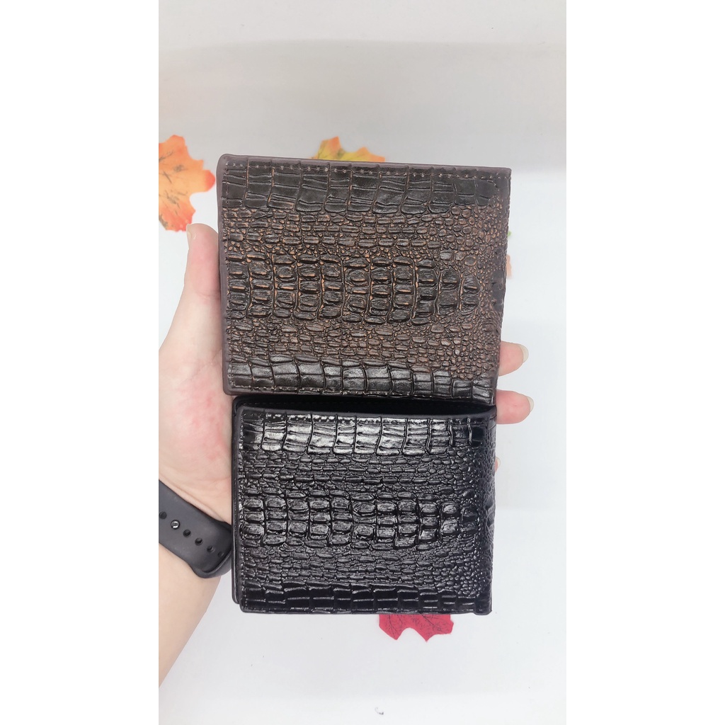 thắt lưng ví da  - Dây nịt nam khóa tự động - Ví da nam thời trang