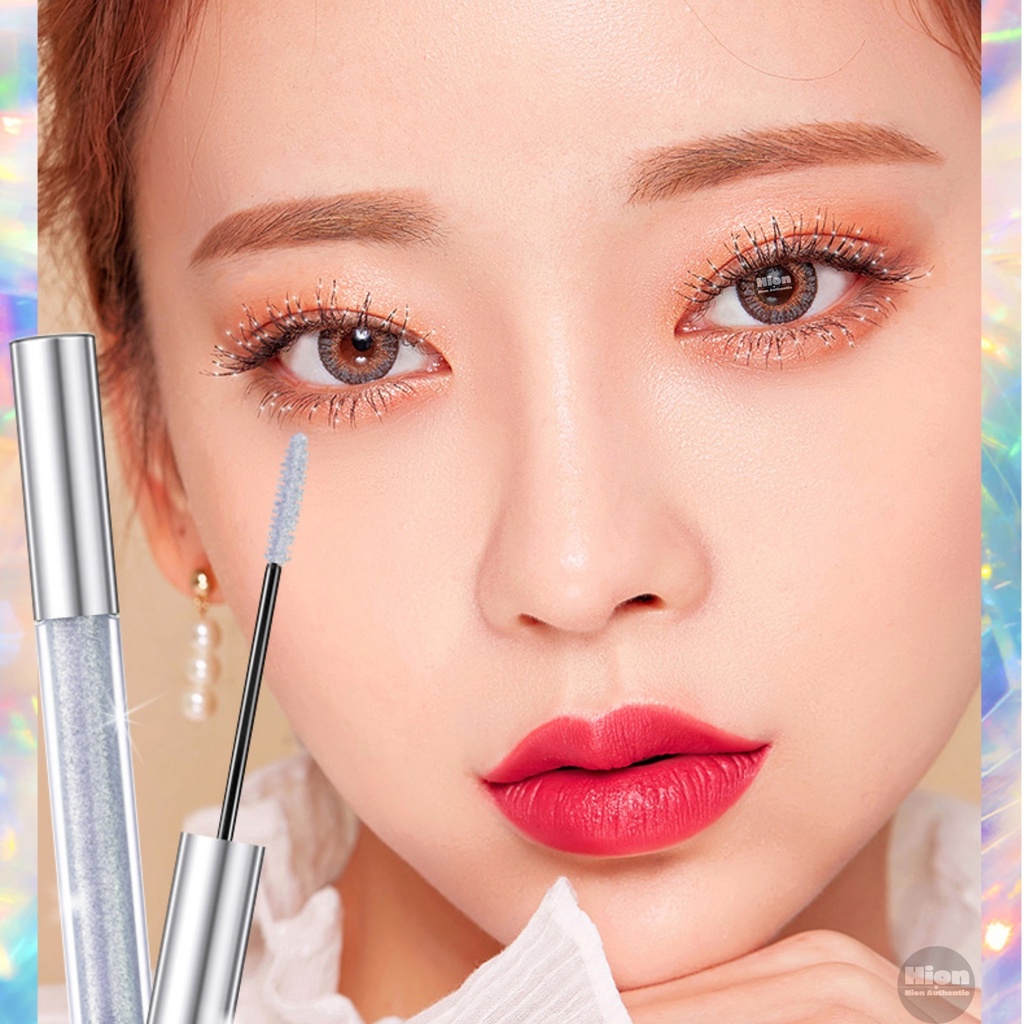 Mascara Chuốt  Mi ,chuốt lông mày làm dày và cong dày có Nhũ Kim Tuyến Lấp Lánh - Novo Diamond Glitter Mascara | BigBuy360 - bigbuy360.vn