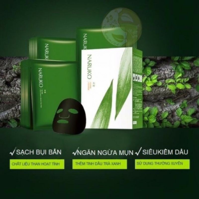 HỘP MẶT NẠ NARUKO TRÀM TRÀ