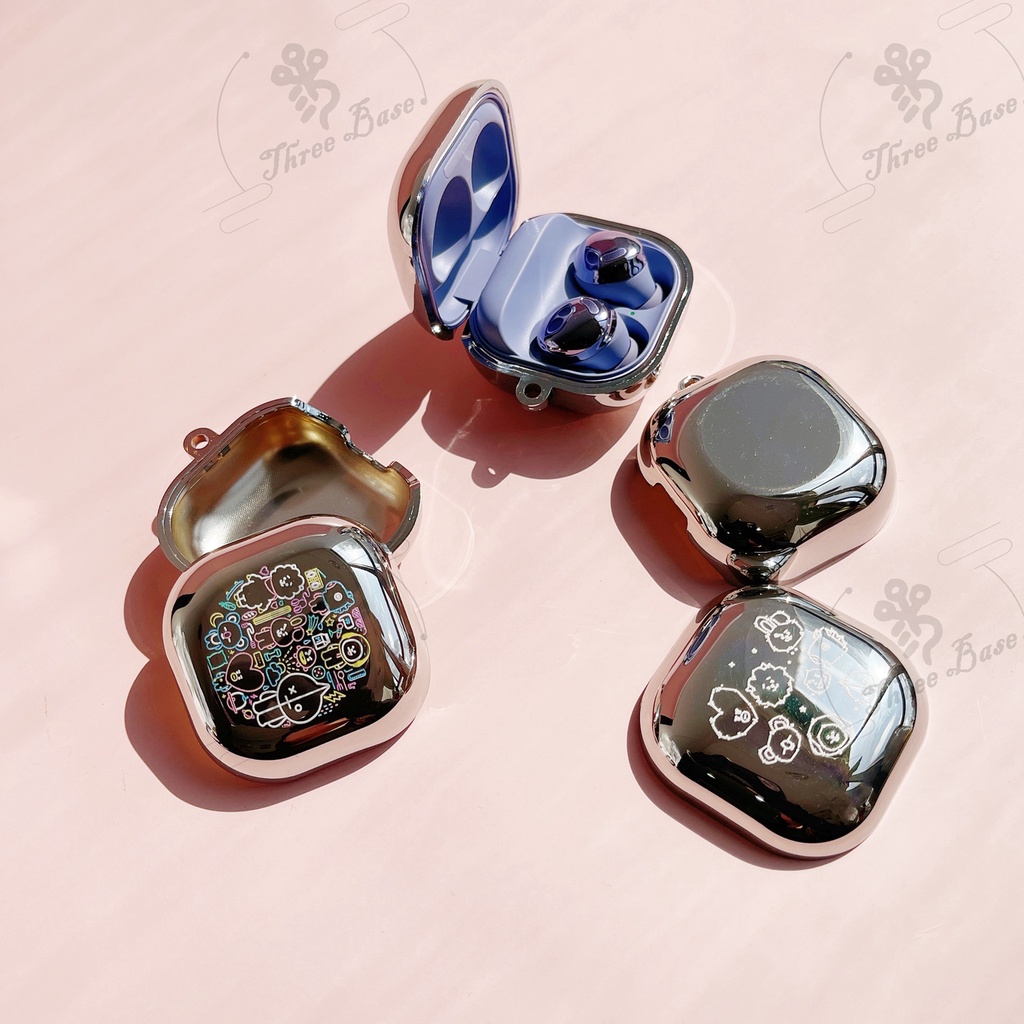 Vỏ Bảo Vệ Hộp Sạc Tai nghe không dây Samsung Buds 2 Hình Bangtan Boys 21