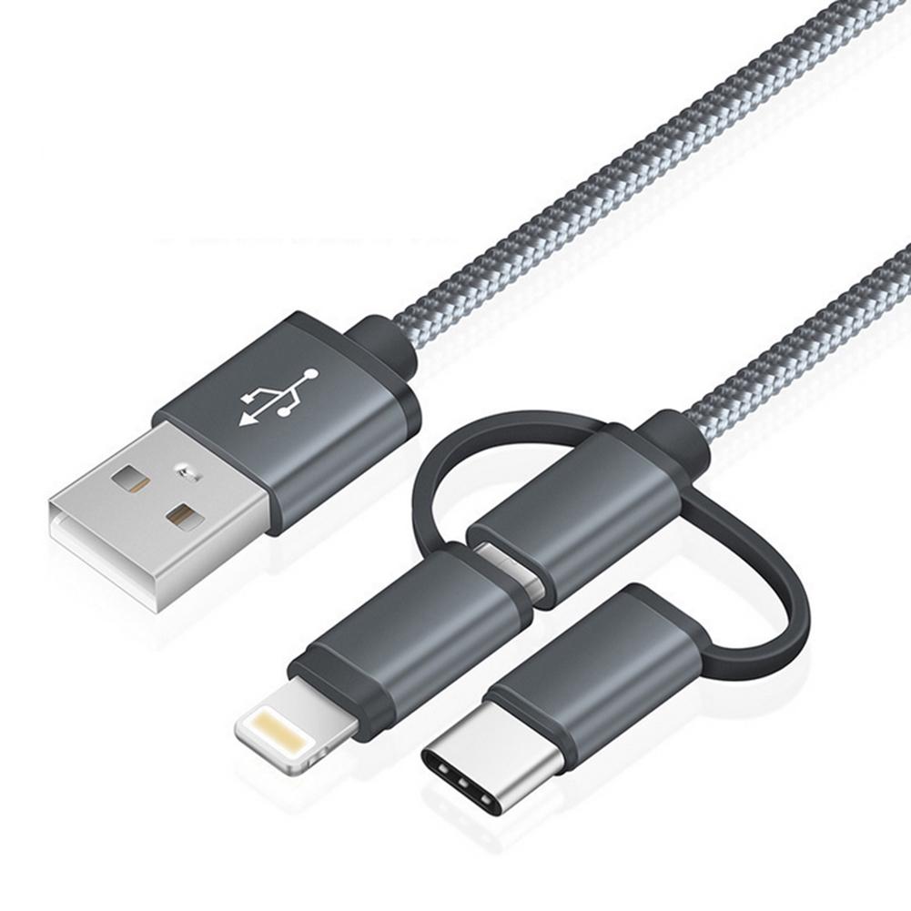 [✩On Sale!] Fast charging three-in-one data cable