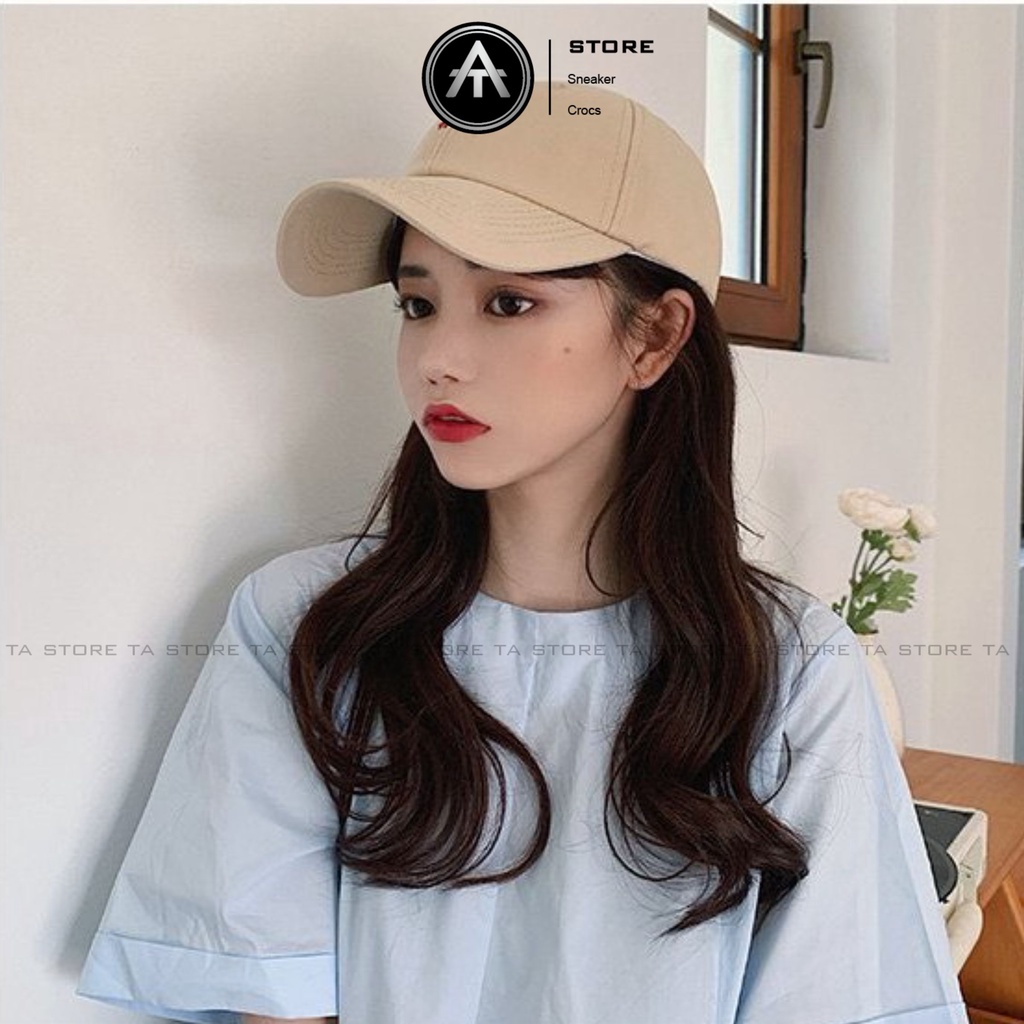 Mũ lưỡi trai nón kết thêu chữ Tmi phong cách Ulzzang