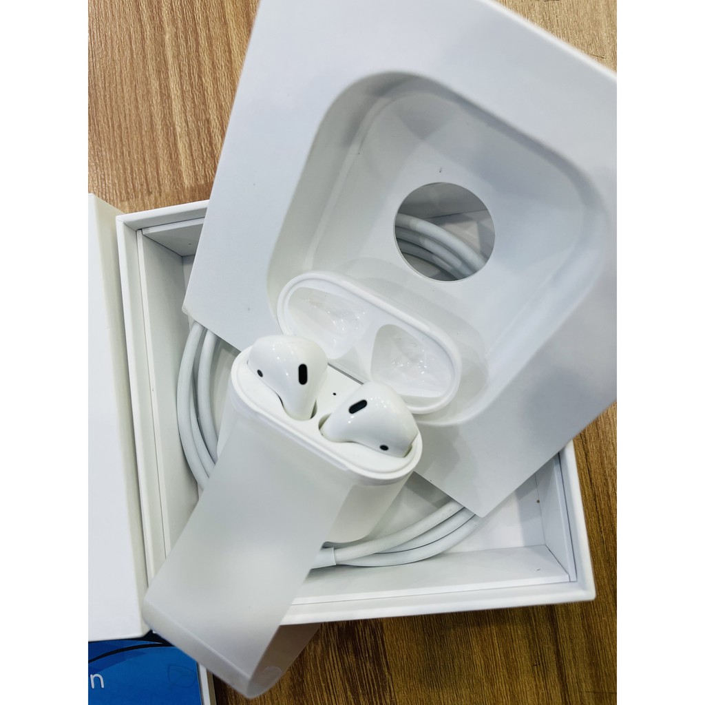 [TRẢ GÓP 0%] Tai nghe Bluetooth Apple AirPods 2 - Sạc Có Dây Hàng Chính Hãng (Like new 99% và trả bảo hành)